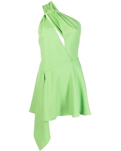 Cult Gaia Eliana Asymmetric Dress - Green