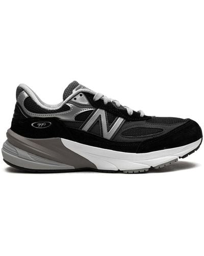 New Balance "990 V6 ""black/silver"" Sneakers" - Zwart