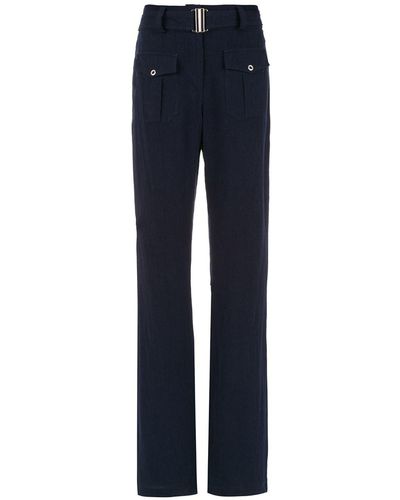 Olympiah Roma Flared Trousers - Blue