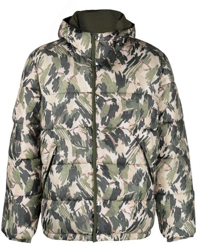 Paul Smith Reversible Hooded Jacket - Gray