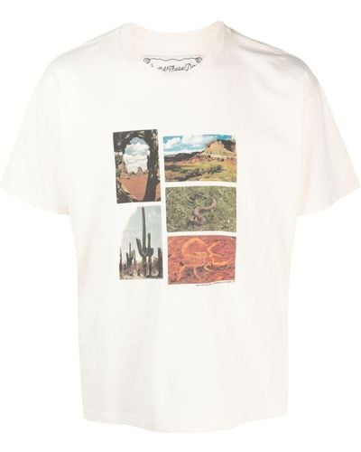 One Of These Days T-shirt con stampa grafica - Bianco