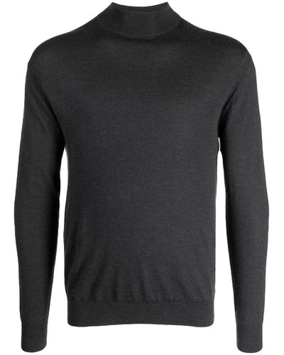 N.Peal Cashmere Fine Gauge セーター - ブラック