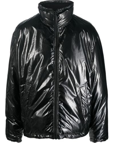 DIESEL W-jupiter Reversible Puffer Jacket - Black