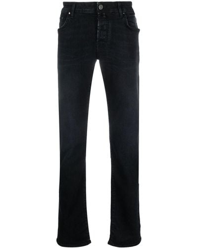 Jacob Cohen Low-rise Straight.leg Jeans - Blue