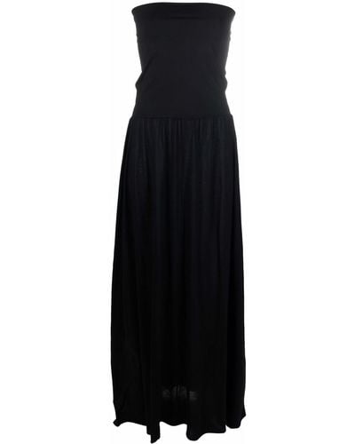Eres Ankara Long Dress - Black