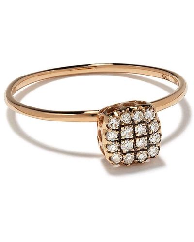 Selim Mouzannar 18kt Rose Gold Diamond Beirut Ring - Metallic