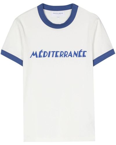Maison Labiche Méditerranée Monterlant T-Shirt - Blau