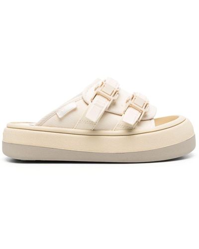 Eytys Open-toe Canvas Sandals - White