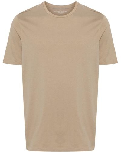 Majestic Filatures Short-sleeve Cotton T-shirt - Natural