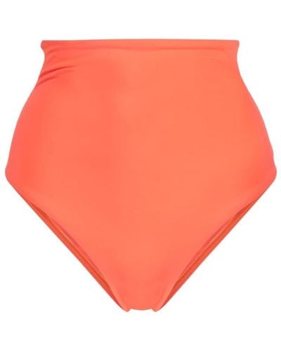 Bondi Born Bikinihöschen mit hohem Bund - Orange