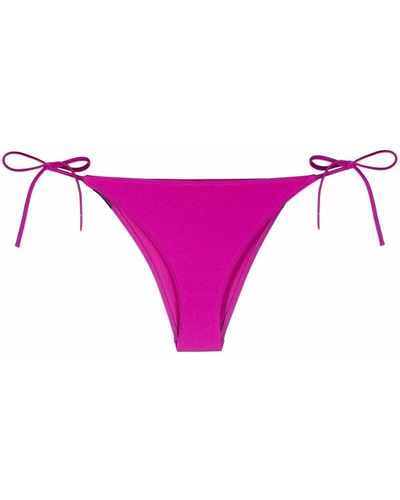 Calvin Klein Bragas de bikini con lazos laterales - Morado