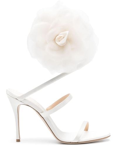 Magda Butrym Spiral 100Mm Sandals - White