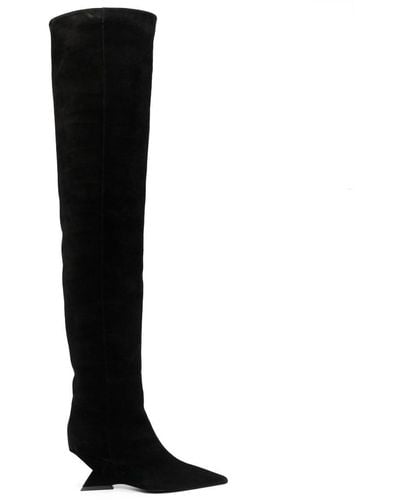 The Attico Cheope Thigh-high Boots - Black