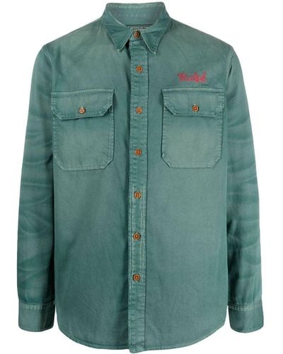 Polo Ralph Lauren Chemise en coton à logo brodé - Vert