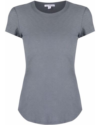 James Perse T-shirt à encolure ronde - Multicolore