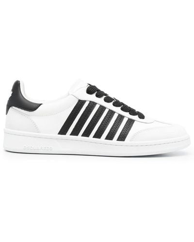 DSquared² Boxer Low-top Sneakers - White