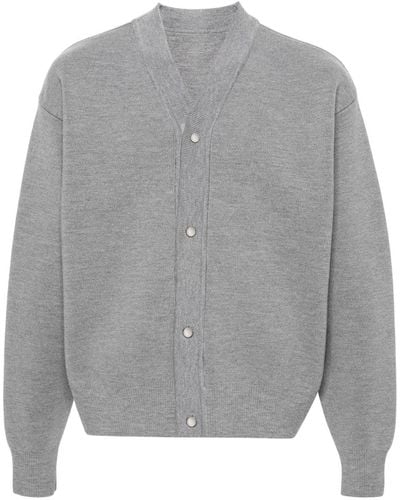 Jacquemus Le Cardigan Boutonné Jack - Grijs