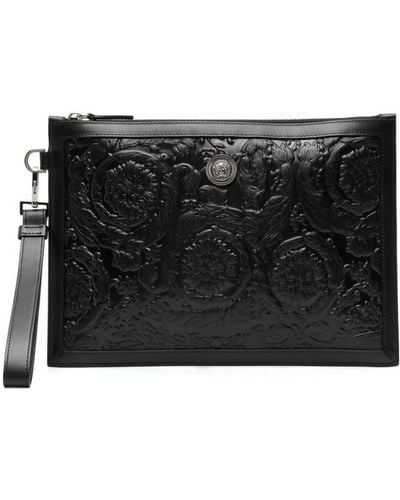 Versace Pochette Medusa Biggie Barocco - Noir