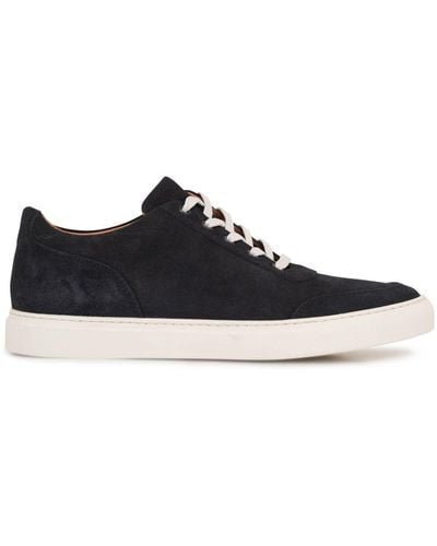 Harry's Of London Nimble Panelled Suede Sneakers - Black