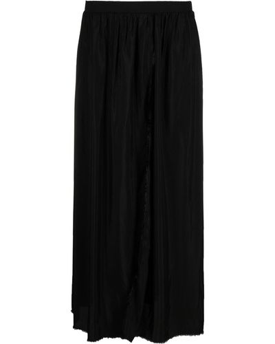 Uma Wang High-rise Maxi Skirt - Black