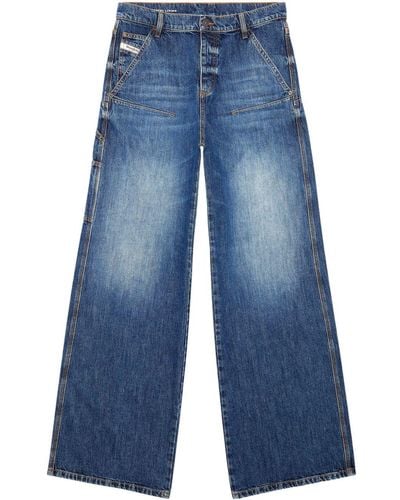 DIESEL 1996 D-sire 0hjaw Straight-leg Jeans - Blue