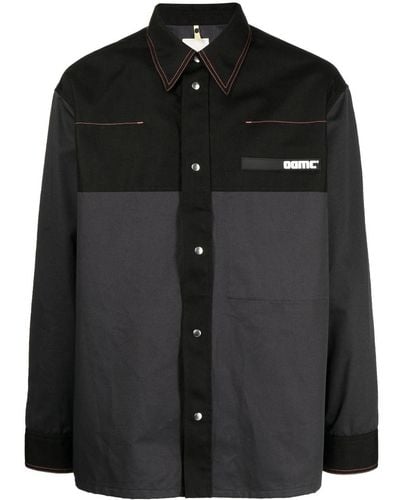 OAMC Oversized Overhemd - Zwart