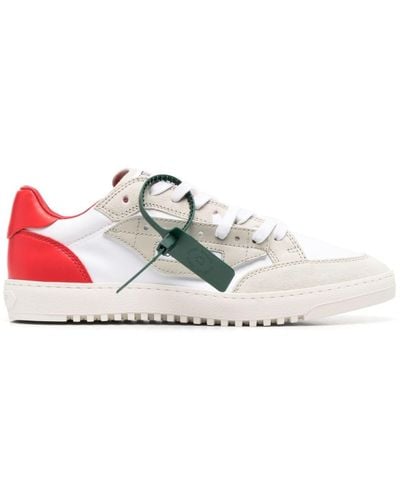 Off White Off-White c/o Virgil Abloh Off Green Court Low Sneakers in  Multicolor Suede Multiple colors ref.570833 - Joli Closet
