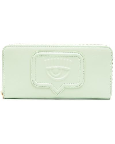 Chiara Ferragni Eyelike-motif Wallet - Green