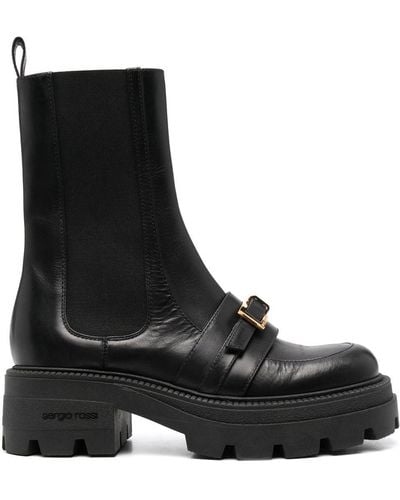 Sergio Rossi Sr Nora 60mm Ankle Boots - Black