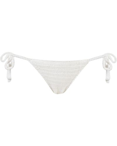 Amir Slama Knit Bikini Bottom - ホワイト