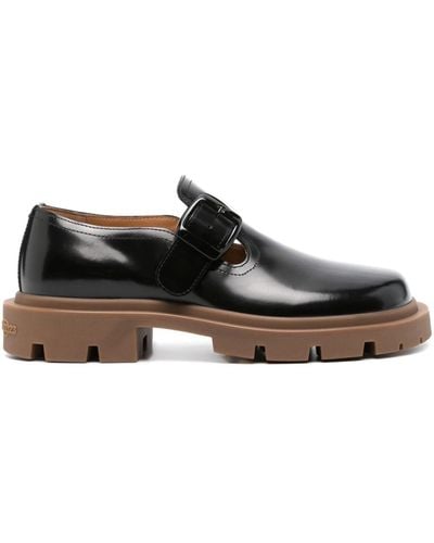 Maison Margiela Ivy Leather Loafers - Brown