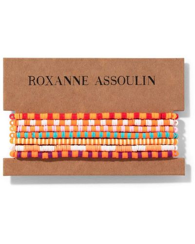 Roxanne Assoulin Color Therapy® Orange Bracelet Set