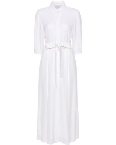 Gabriela Hearst Andy Shirt Dress - White