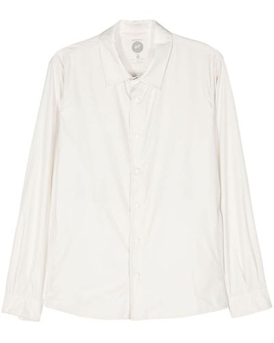 Mazzarelli Long-sleeve Shirt Jacket - White