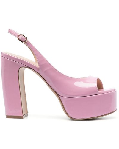 Roberto Festa Nizza 120mm Sandals - Pink