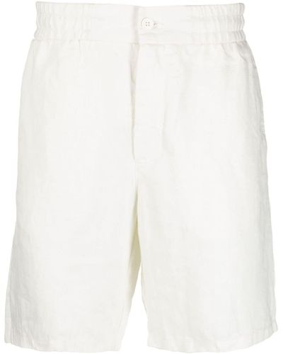 Orlebar Brown Shorts Met Elastische Taille - Wit