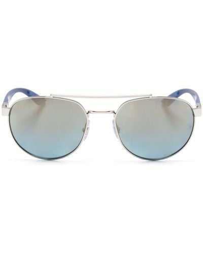 Ray-Ban Rb3736 Aviator-frame Sunglasses - Grey