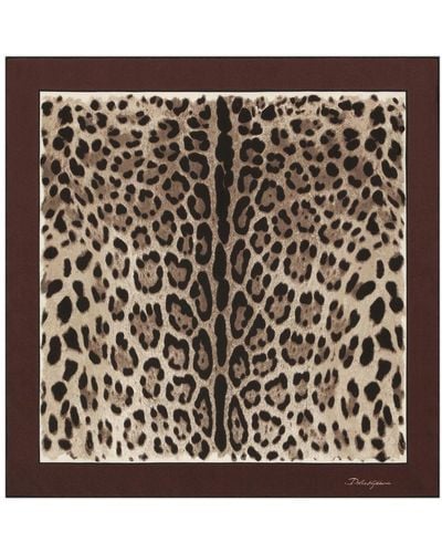 Dolce & Gabbana Sjaal Met Luipaardprint - Meerkleurig
