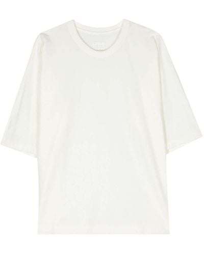 Homme Plissé Issey Miyake Camiseta Release - Blanco