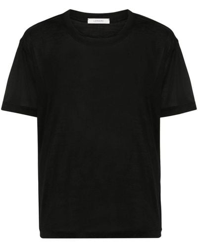 Lemaire Sheer Silk T-shirt - Black
