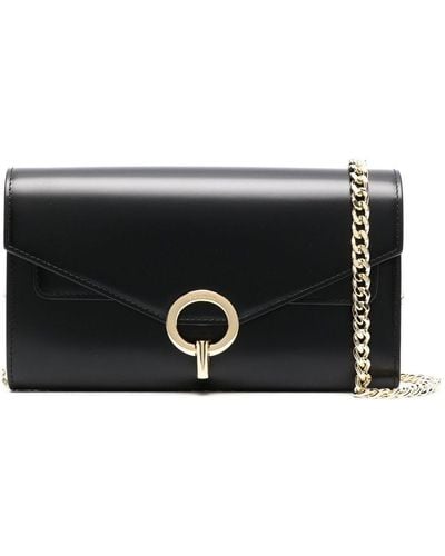 Sandro Yza Chain-link Clutch Bag - Black