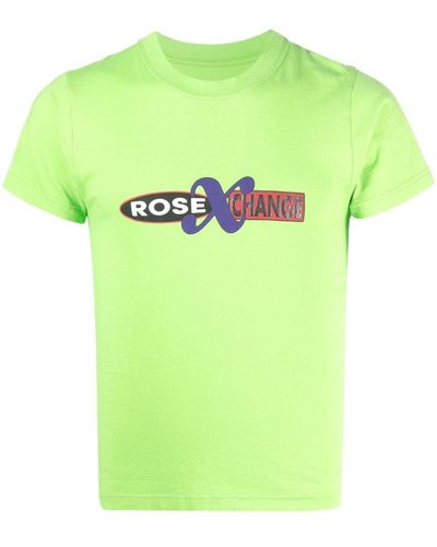 Martine Rose T-shirt Met Print - Groen