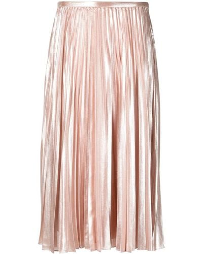 Lauren by Ralph Lauren High-waisted Pleated Skirt - Pink