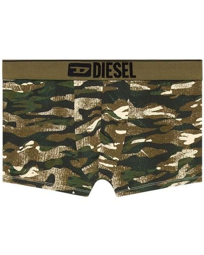 DIESEL Damien Boxershorts mit Camouflage-Print - Grün