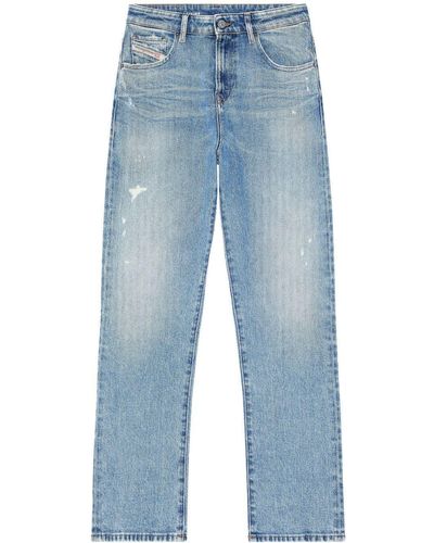 DIESEL 1999 D-Reggy Straight Jeans - Blauw