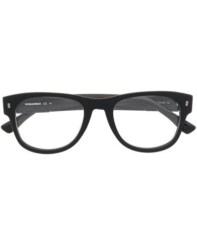 DSquared² Gafas con montura redonda - Negro
