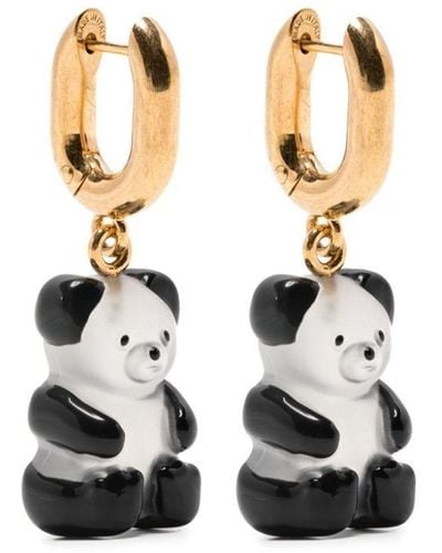 Balenciaga Gummy Bear Hoop Earrings - White