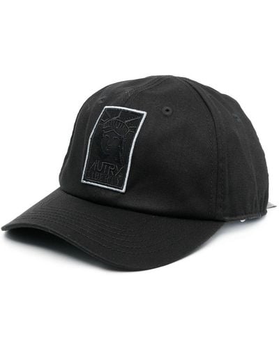 Autry Logo-embroidered Baseball Cap - Black