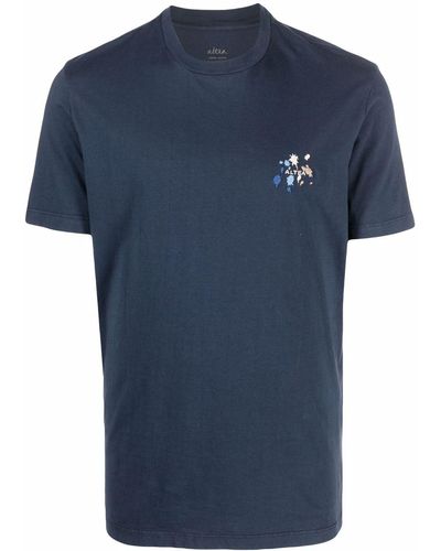 Altea ロゴ Tシャツ - ブルー