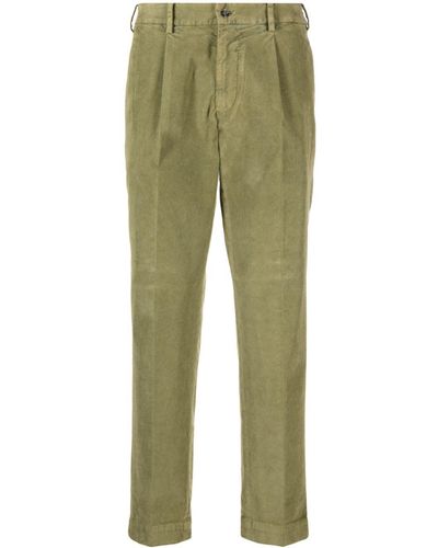 Dell'Oglio Pantalones ajustados - Verde